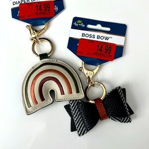 Itzy Ritzy Diaper Bag Charms Boss Bow Bundle (Set of 2)